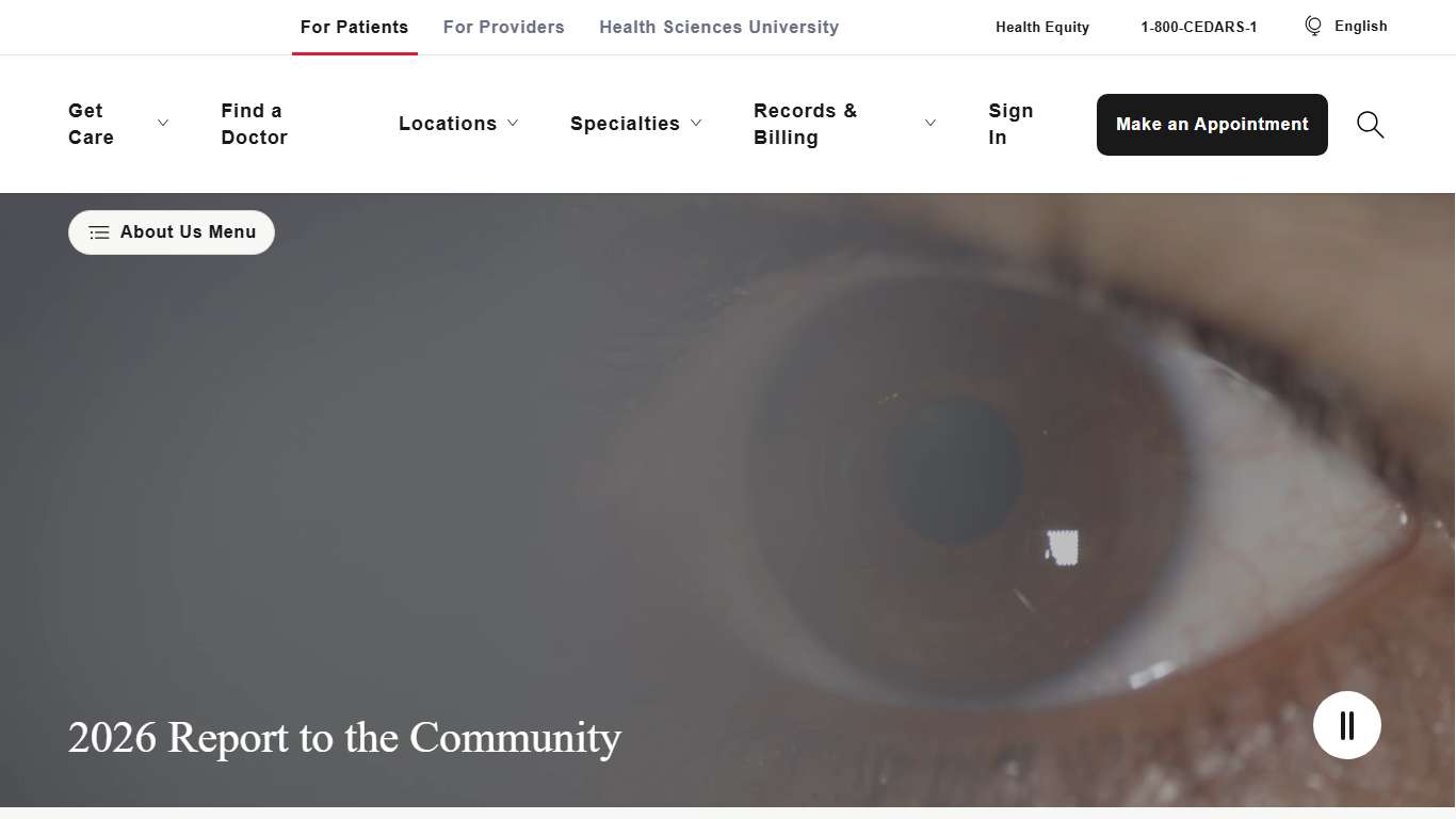 2026 Report to the Community | Cedars-Sinai